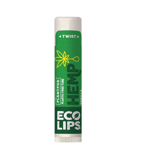 ECO LIPS Organic Lip Balm Hemp Vanilla .15 oz Lip Balm
