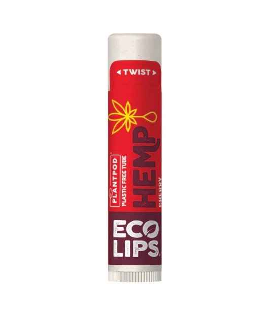 ECO LIPS Organic Lip Balm Hemp Cherry .15 oz Lip Balm