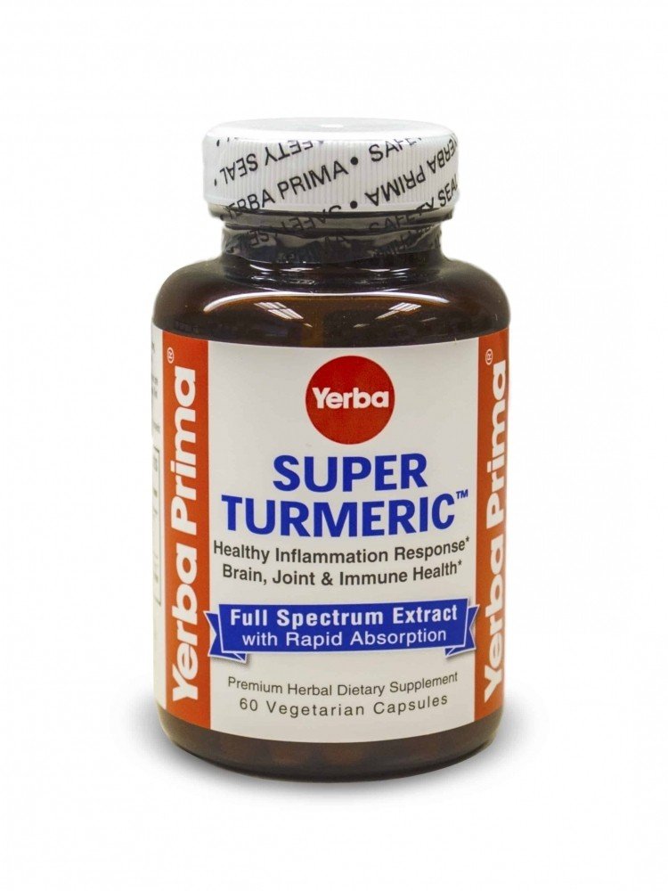 Yerba Prima Super Turmeric 60 VegCap