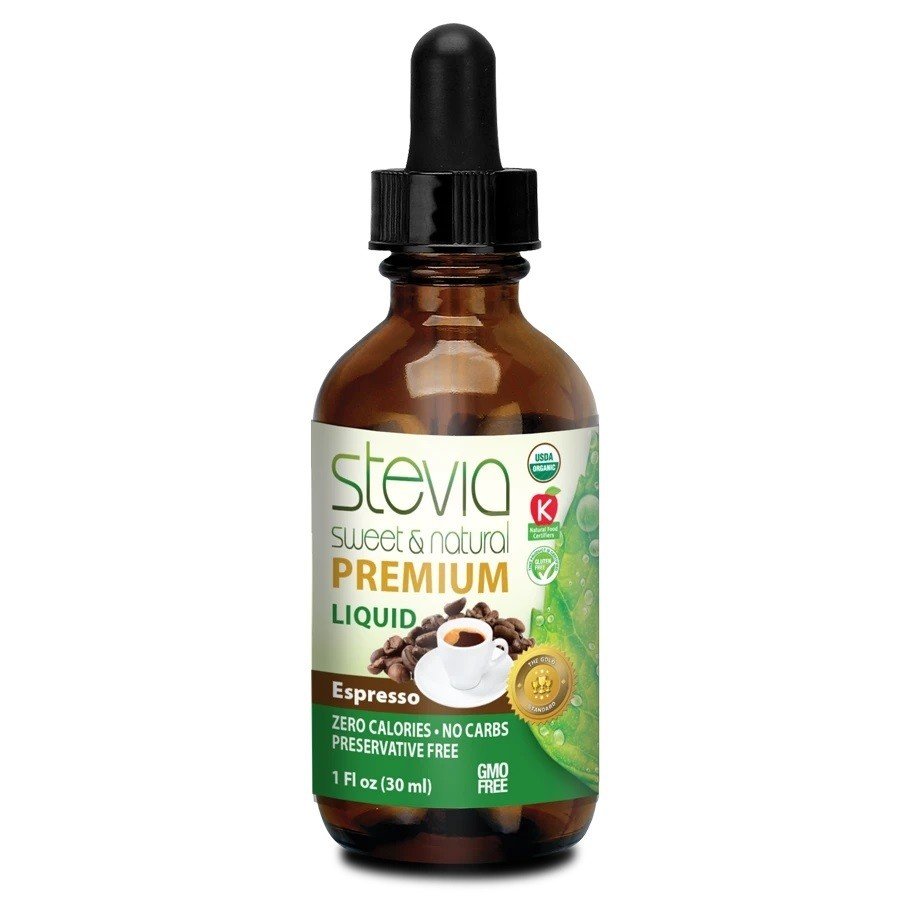 Stevia International Stevia Sweet &amp; Natural Espresso 1 oz Liquid