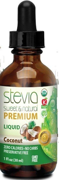 Stevia International Stevia Sweet &amp; Natural Coconut 1 oz Liquid