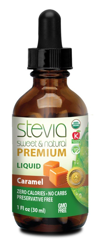 Stevia International Stevia Sweet &amp; Natural Caramel 1 oz Liquid