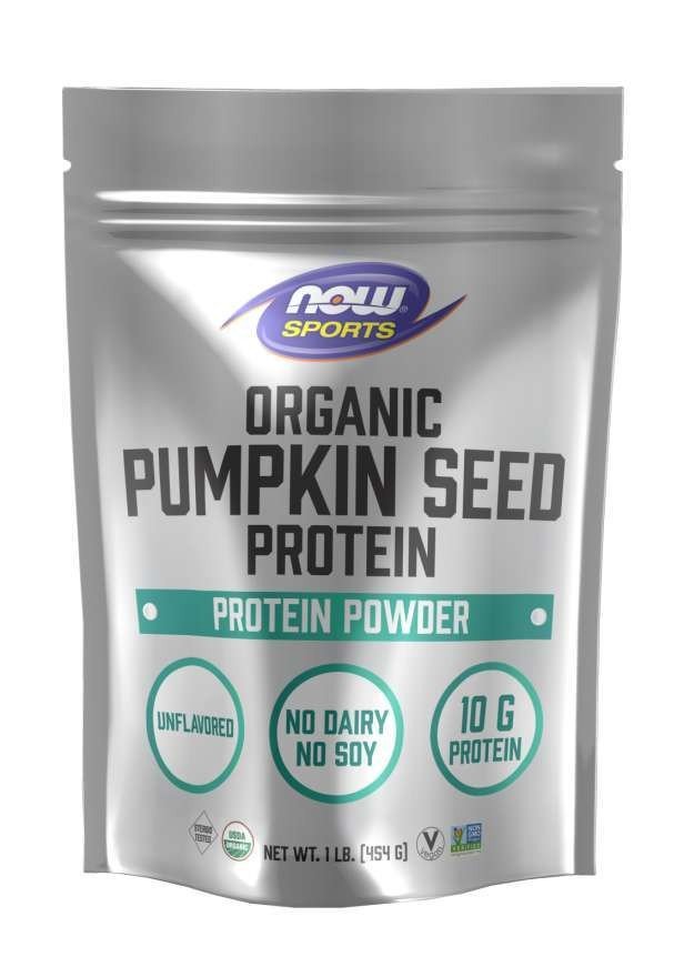 Now Foods Organic Pumpkin Seed Protein 1.05 lb Powder