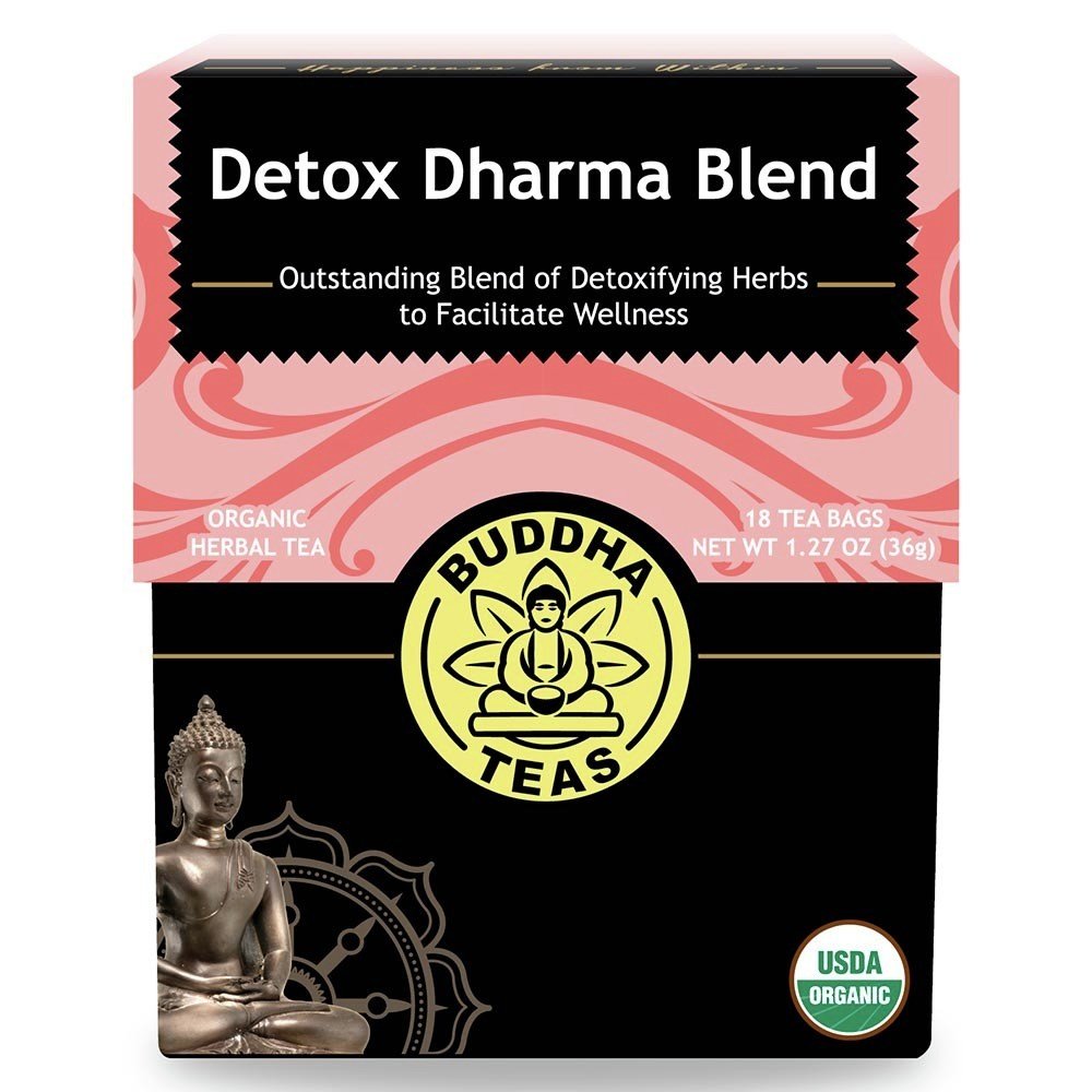 Buddha Teas Detox Dharma Blend 18 Bags Box