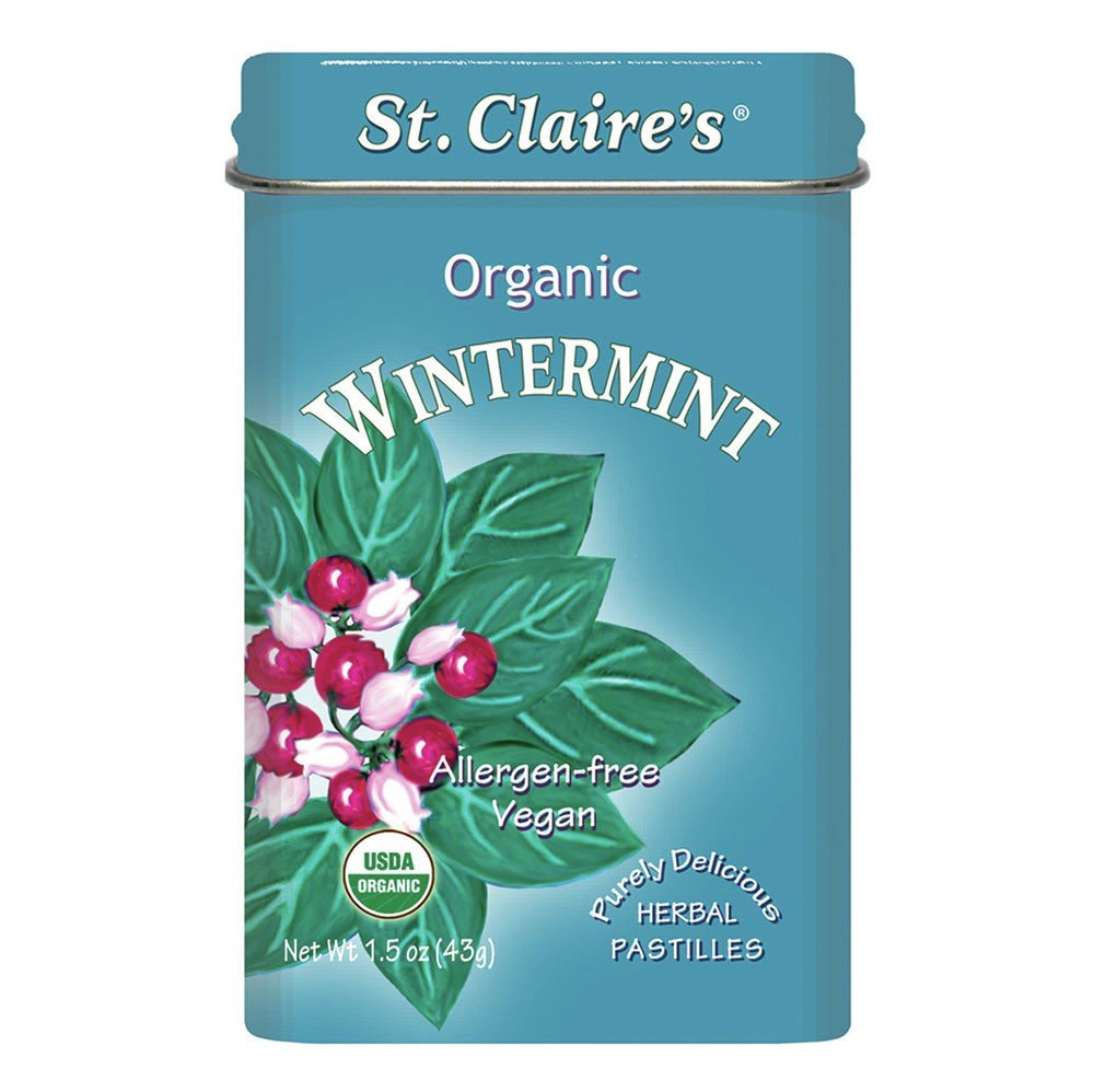 St.Claires Organics Organic Wintermint Mints 1.5 oz (43g) Tin