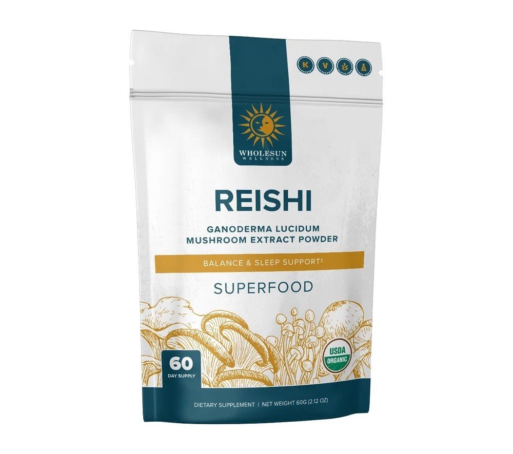 WholeSun Wellness Reishi 60 g (2.12 oz) Powder