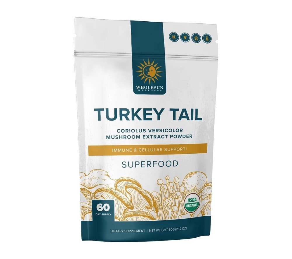 WholeSun Wellness Turkey Tail 60 g (2.12 oz) Powder