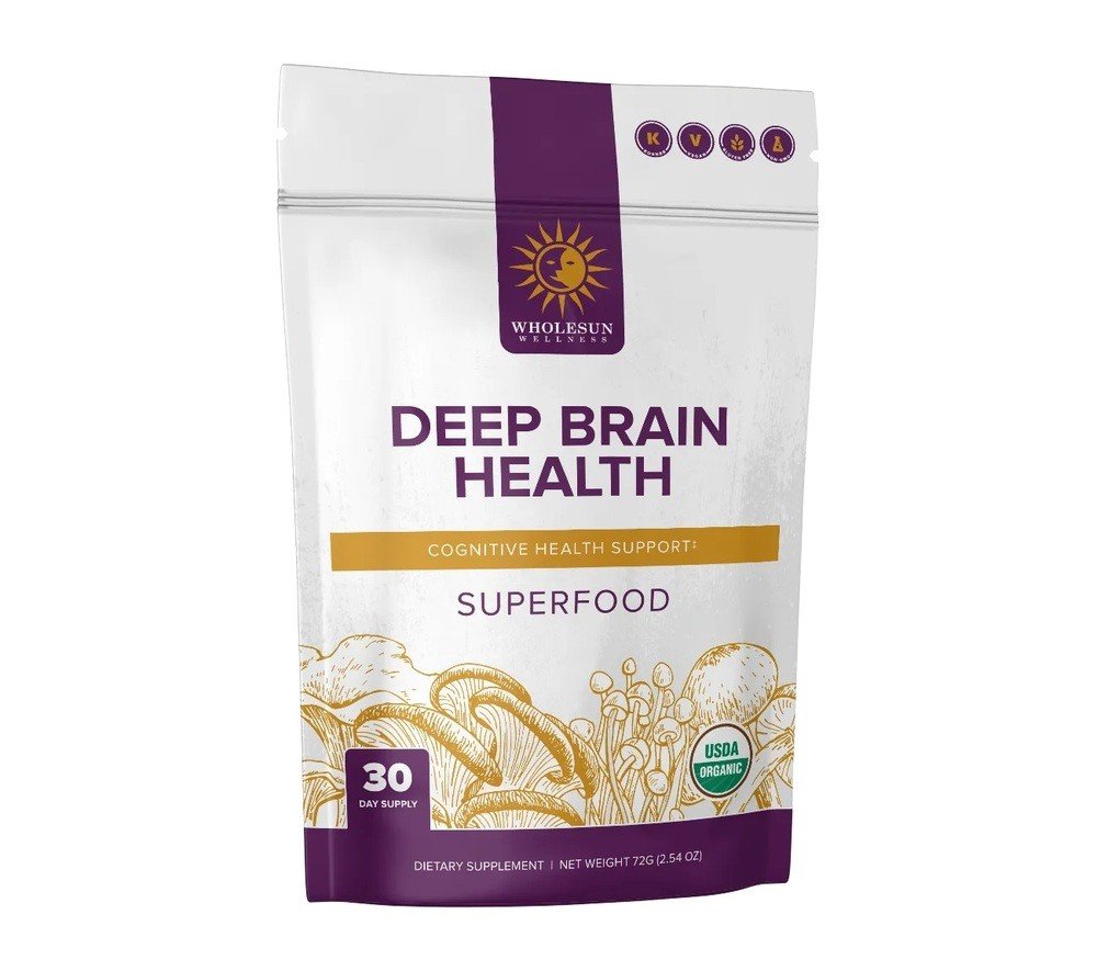 WholeSun Wellness Deep Brain Health 72 g (2.54 oz) Powder