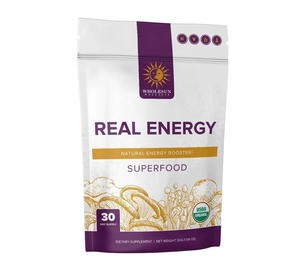 WholeSun Wellness Real Energy 30 g (1.06 oz) Powder