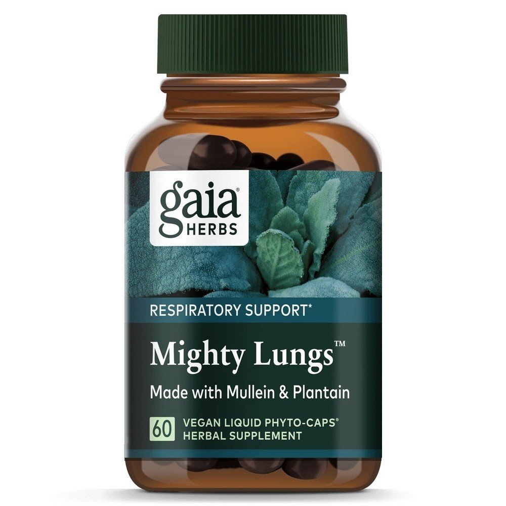 Gaia Herbs Mighty Lungs 60 Phyto-Caps