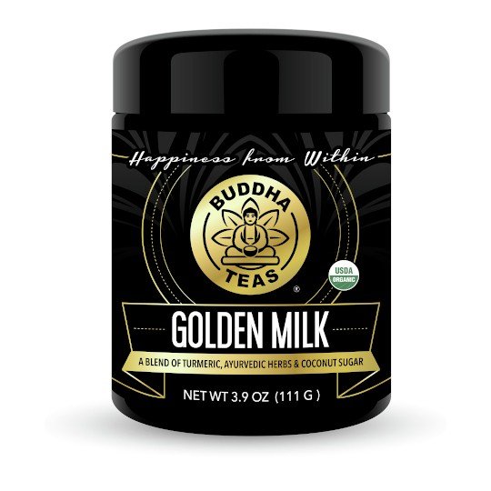 Buddha Teas Golden Milk 3.9 oz Powder
