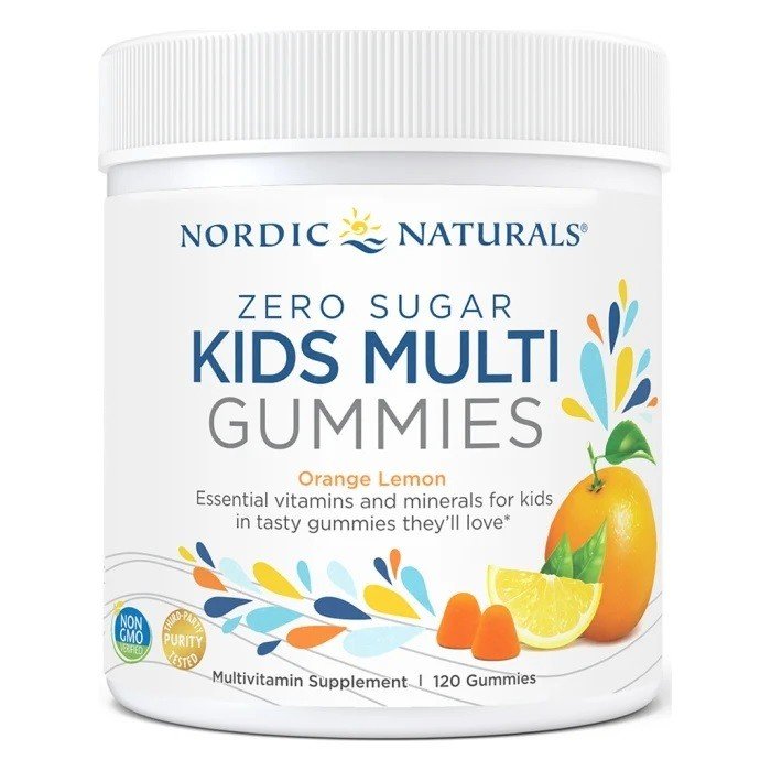 Nordic Naturals Zero Sugar Kids Multi Gummies 120 Gummy