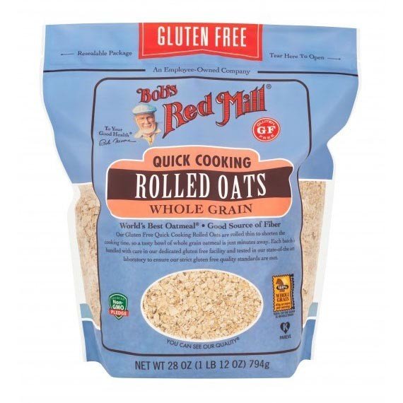 Bobs Red Mill Gluten-Free Quick Rolled Oats 28 oz Bag