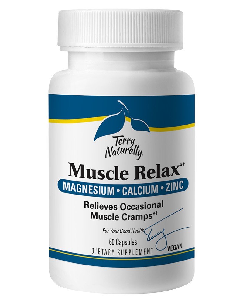 EuroPharma (Terry Naturally) Muscle Relax with Calcium Lactate 60 Capsule