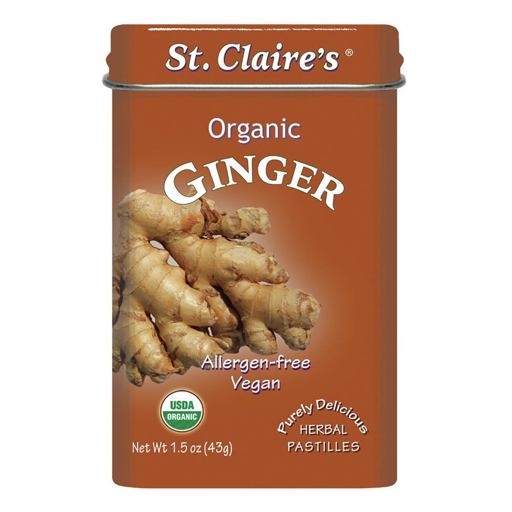 St.Claires Organics Organic Ginger Snaps Mints 1.5 oz Tin