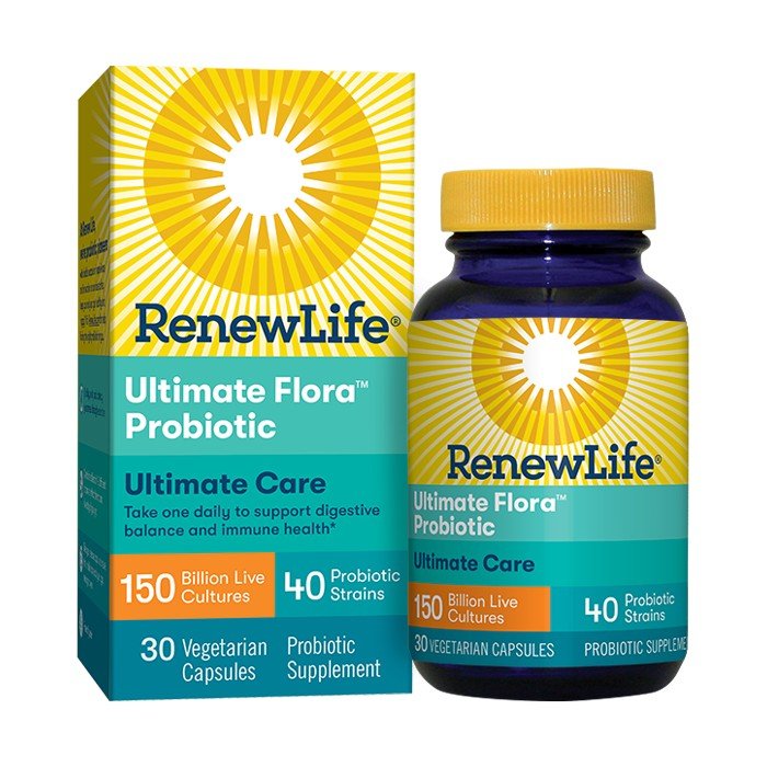 Renew Life Ultimate Flora Ultimate Care Probiotic 150 Billion 30 VegCap