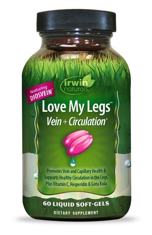 Irwin Naturals Love My Legs 60 Liquid Softgels