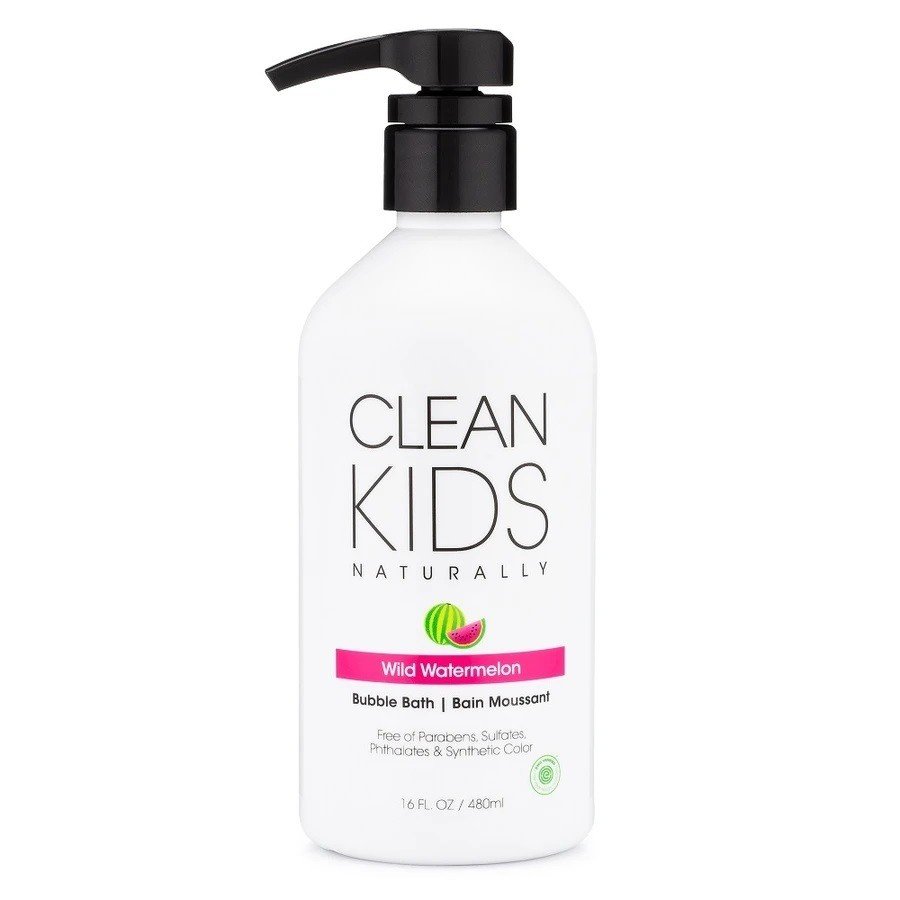 Gabriel Cosmetics Clean Kids Naturally Wild Watermelon Bubble Bath 16 oz Liquid