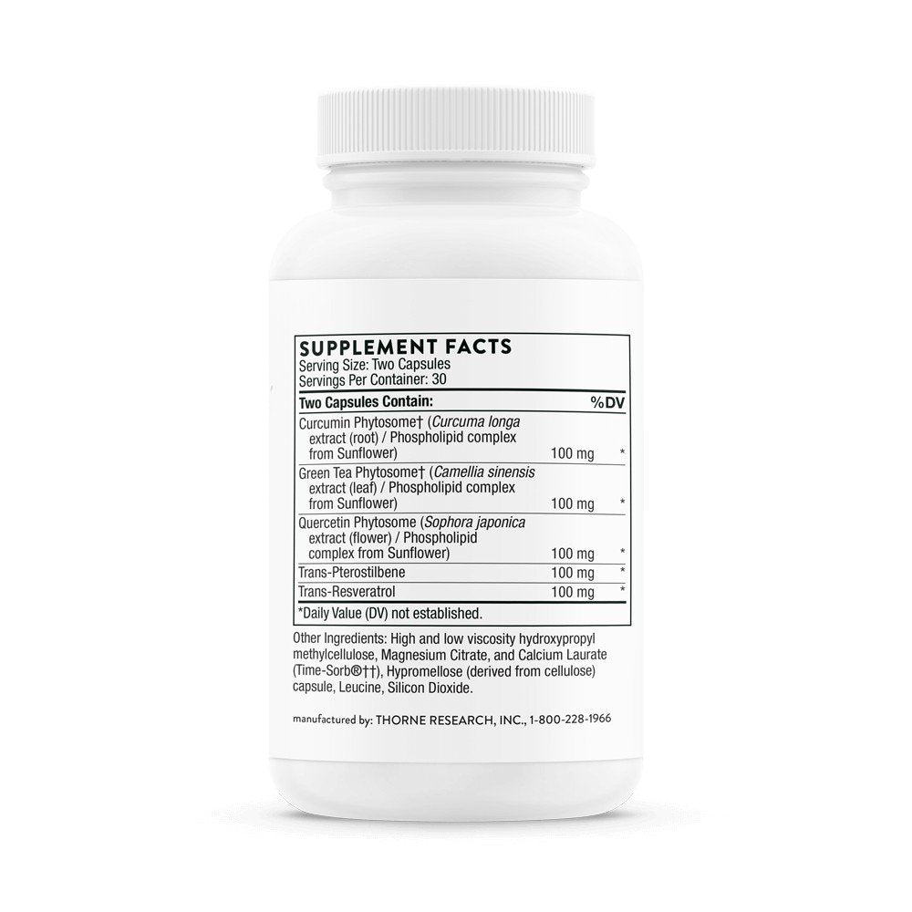 Thorne PolyResveratrol-SR 60 Capsule