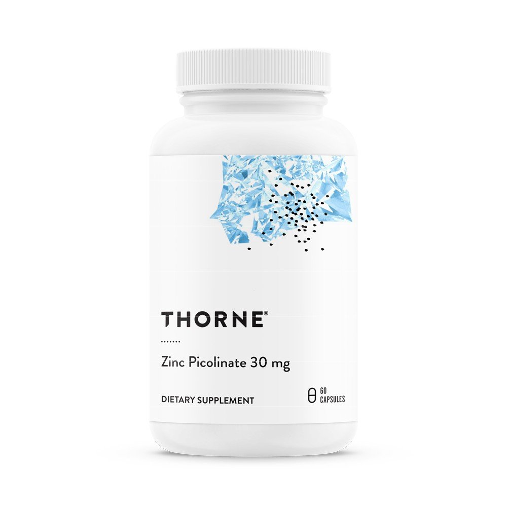 Thorne Zinc Picolinate 30 mg 60 Capsule