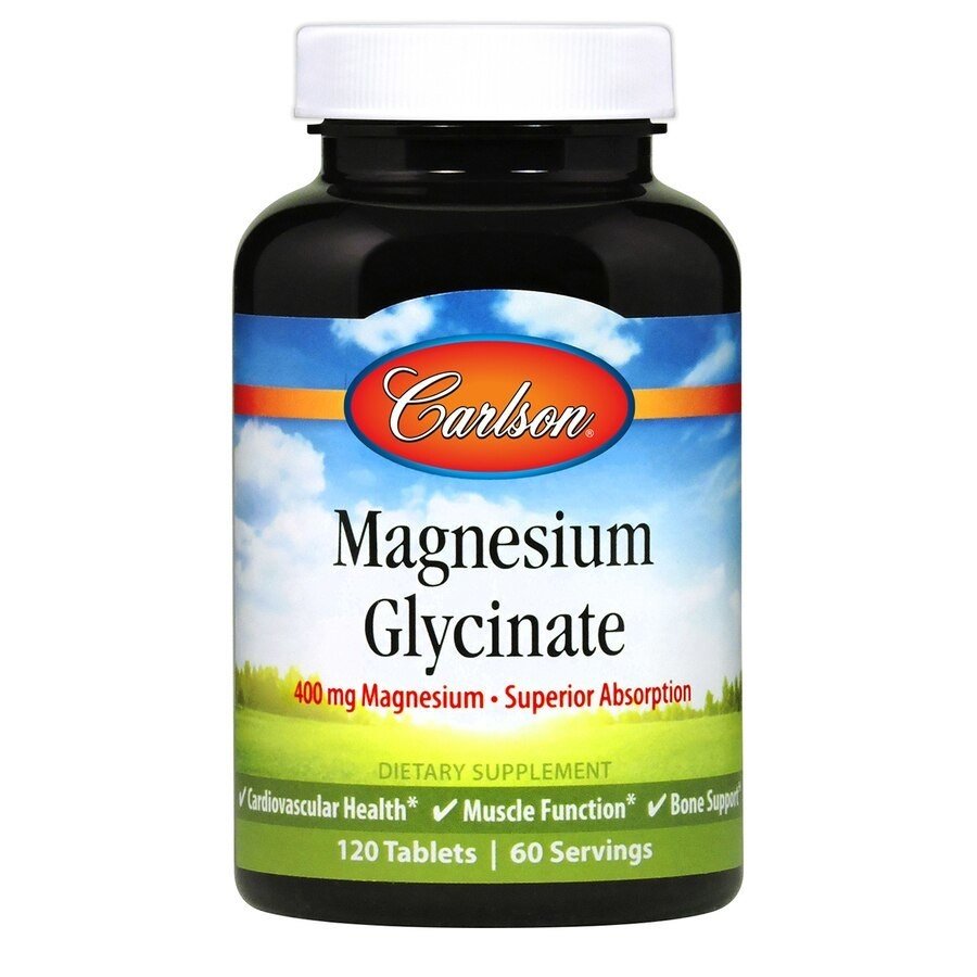 Carlson Laboratories Magnesium Glycinate 120 Tablet