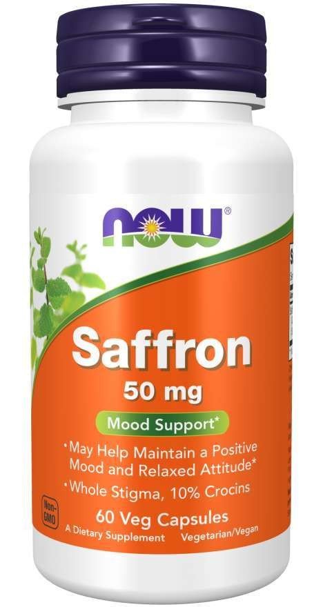 Now Foods Saffron Whole Herb 60 VegCap