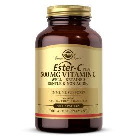 Solgar Ester-C Plus 500 mg Vitamin C 90 Capsule