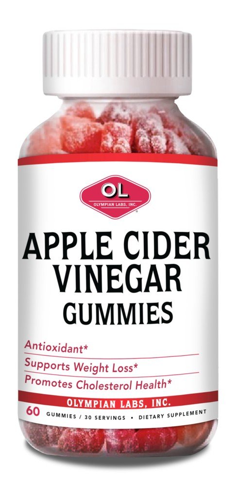 Olympian Labs Apple Cider Vinegar Gummies 60 Gummies