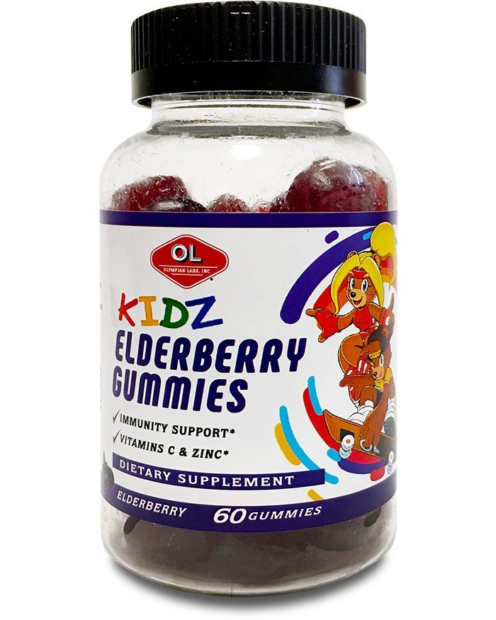 Olympian Labs Kid&#39;s Elderberry Gummies 60 Gummy