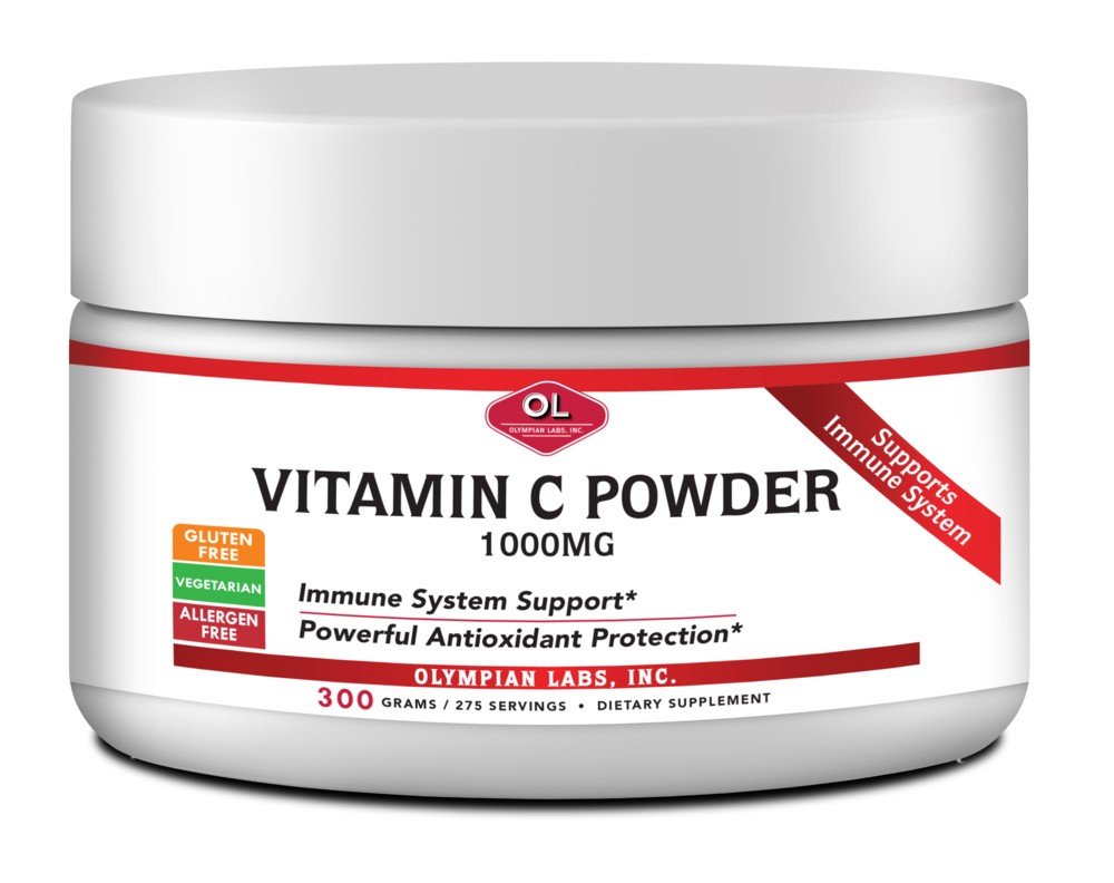 Olympian Labs Vitamin C Powder 1000mg 300 gram Powder