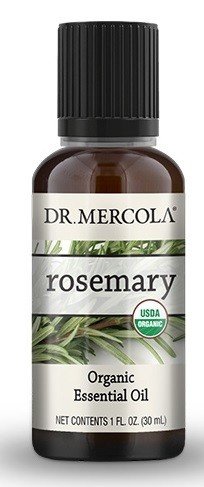 Dr. Mercola Organic Rosemary Essential Oil 1 oz Oil