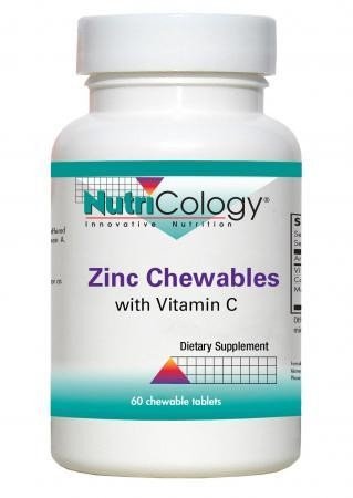 Nutricology Zinc Chewables 60 Chewable