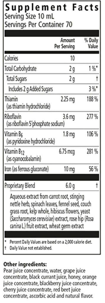 Salus Floradix Iron &amp; Herbs 23 oz Liquid