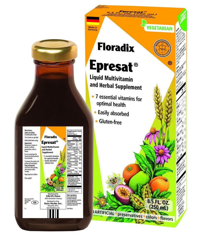 Salus Floradix Epresat Adult Multivitamin 8.5 oz Liquid