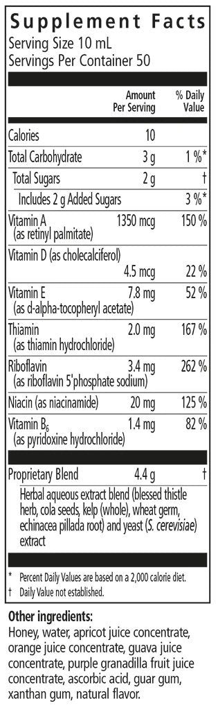 Salus Floradix Epresat Adult Multivitamin 17 oz Liquid