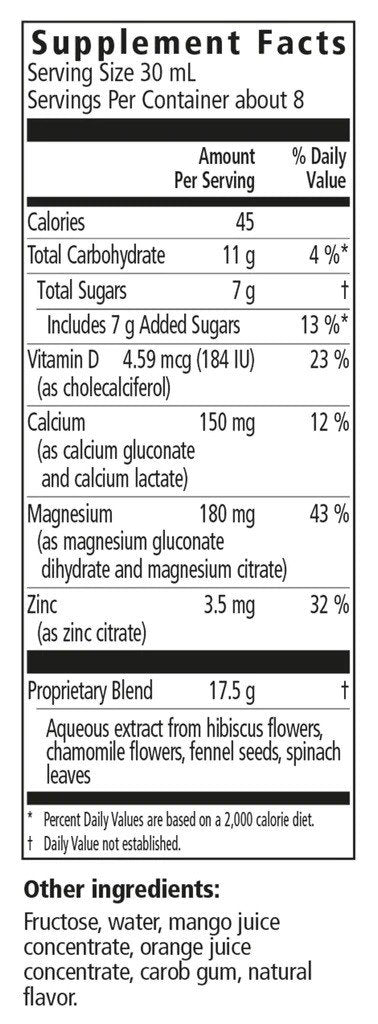 Salus Floradix Calcium and Magnesium Liquid 8.5 oz Liquid