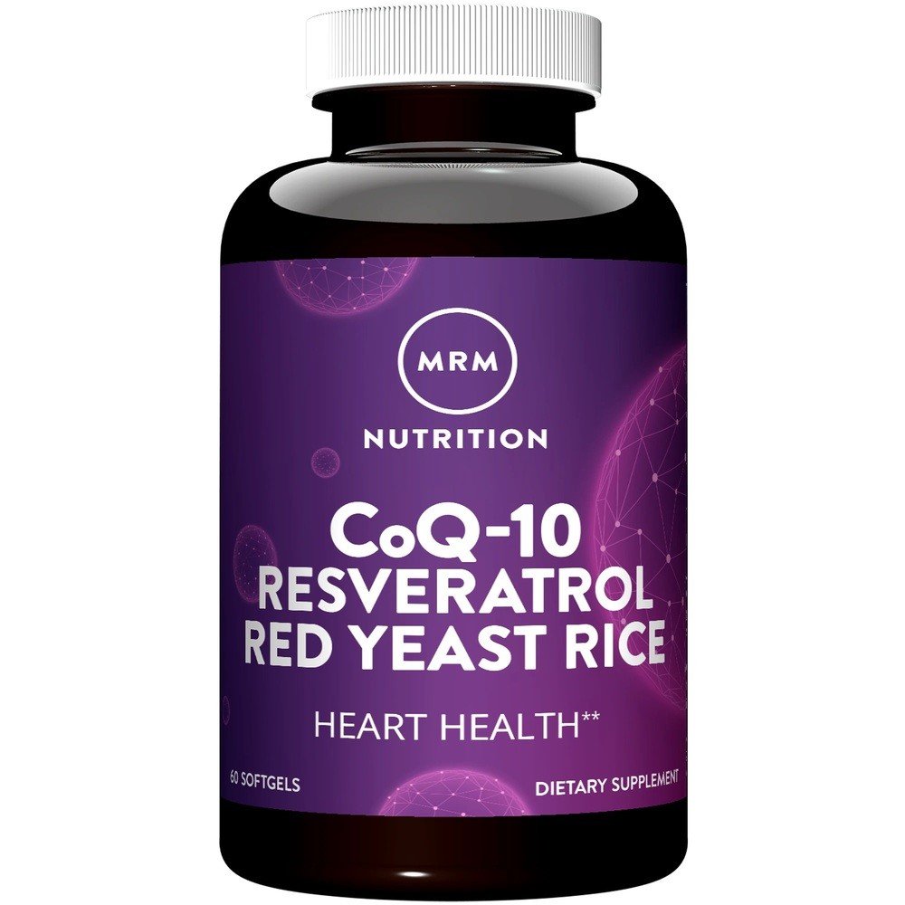 MRM (Metabolic Response Modifiers) CoQ-10 Resveratrol RYR 60 Softgel