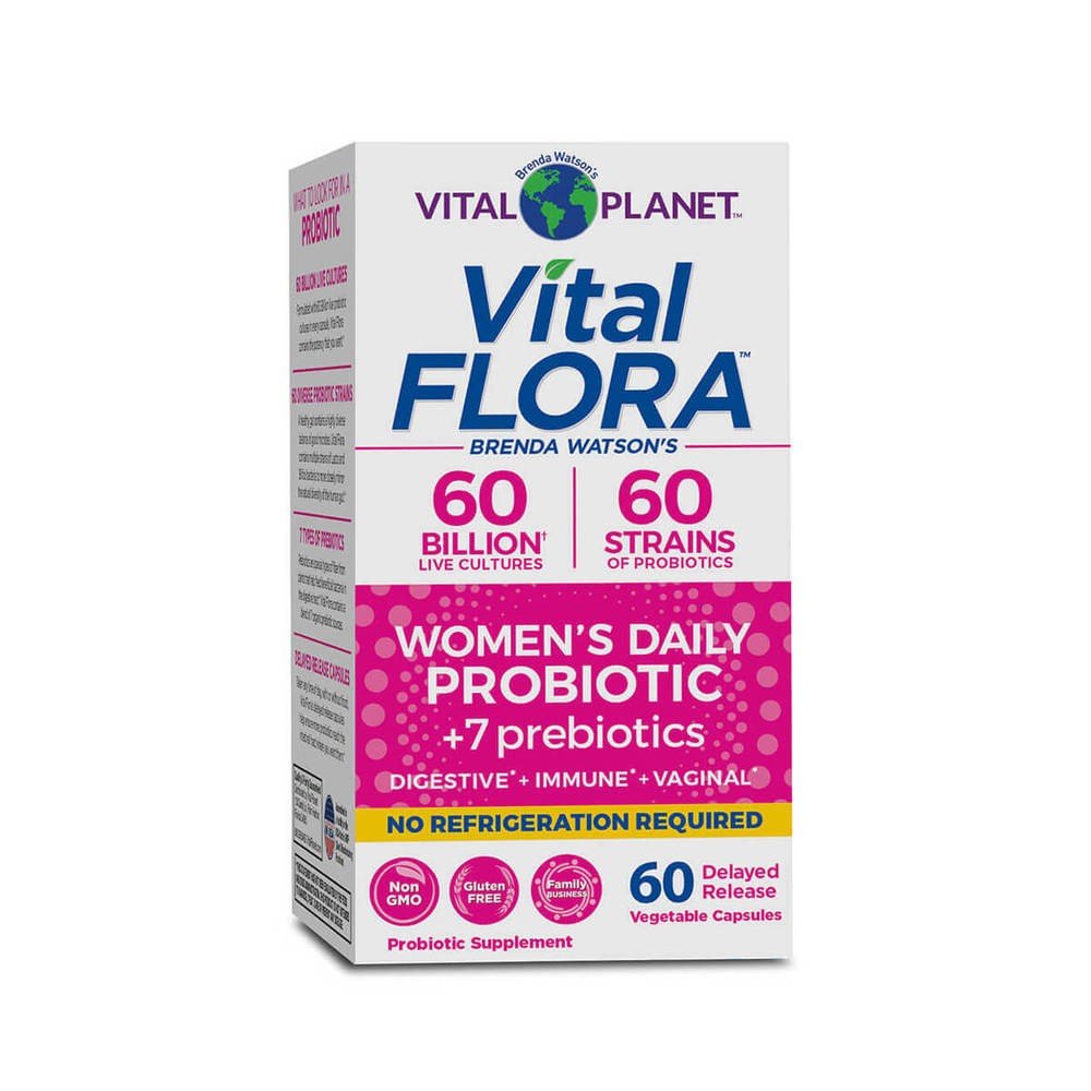 Vital Flora 60/60 Probiotic Women&#39;s 60 VegCap