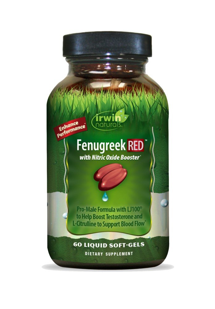Irwin Naturals Fenugreek RED 60 Liquid Softgel