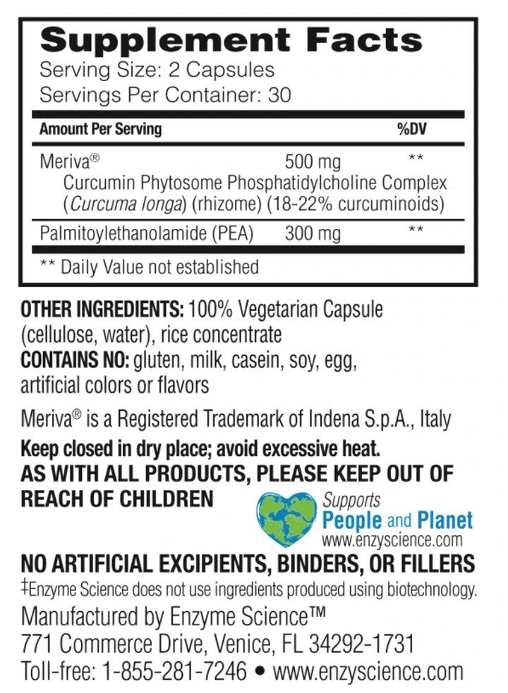 Enzyme Science (PEA+) 60 Capsule