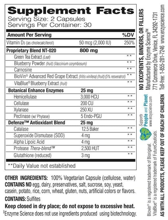 Enzyme Science Stem Xcell Pro 60 Capsule