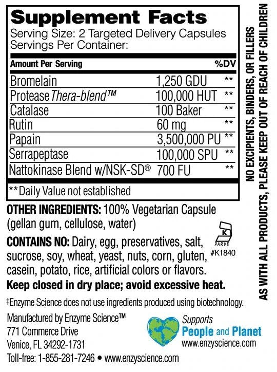 Enzyme Science MYoMend 60 Capsule