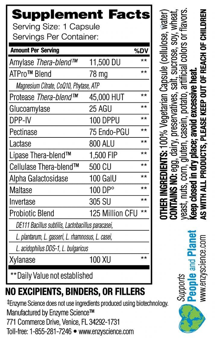 Enzyme Science Complete Digestion 90 Capsule