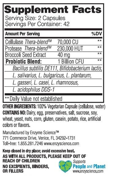 Enzyme Science Candida Control 84 Capsule