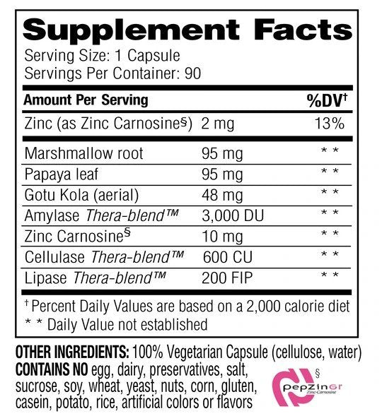 Enzyme Science Acid Calm 90 Capsule