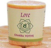 Aloha Bay Candle Chakra Votive Love Orange 1 Candle