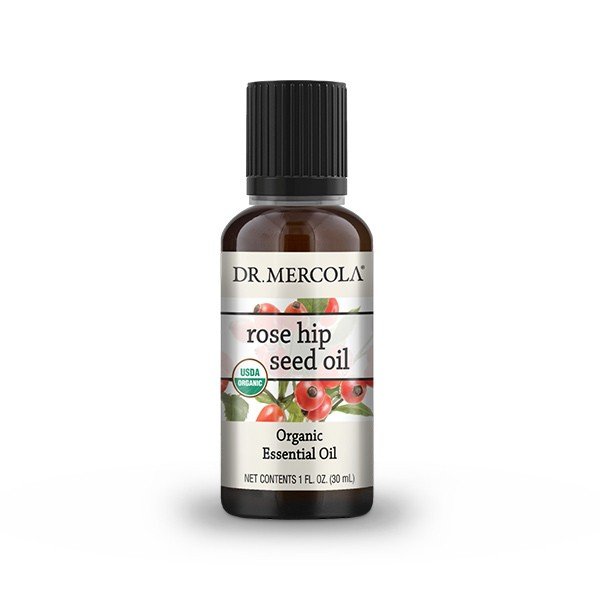 Dr. Mercola Organic Rose Hip Seed Oil 1 oz Oil