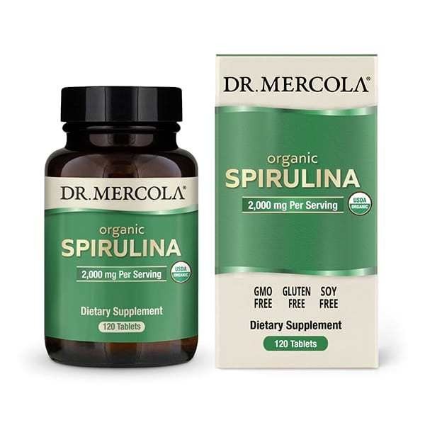 Dr. Mercola Organic Spirulina 30 Capsule