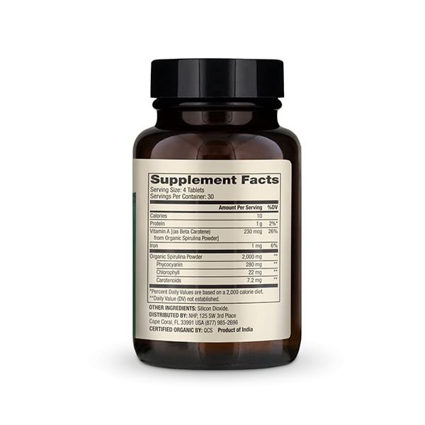 Dr. Mercola Organic Spirulina 30 Capsule