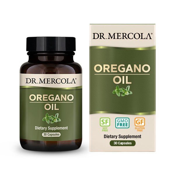 Dr. Mercola Organic Oregano Oil 30 Capsule